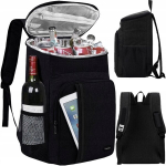 Suur termiline matkakott, must, 26 L