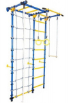 Laste spordikompleks Junior Atlet Light 2 in 1, 220 x 140 cm, sinine / kollane