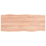 vidaXL kirjutuslaua plaat, helepruun, 100x40x2 cm, t&ouml;&ouml;deldud tammepuit