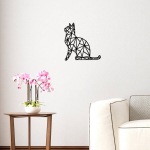 Seinakaunistus Cat, 1 tk