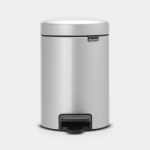 Pedaaliga pr&uuml;gikast 3l, NewIcon, metallic grey, Brabantia