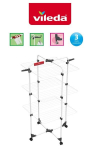VILEDA Kuivatuskonstruktsioon Mixer 3 kuivatust - 30 m
