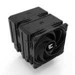 Protsessoriventiilator - Zalman - CNPS14X Duo - Must - &Uuml;hilduv LGA1150-ga - Aluminium koos vasest