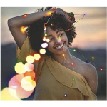 LED valguskett &ndash; Mitmev&auml;rviline, 8 režiimi, 5 m, 50 LED, USB, Painduv vasktraat, Pult