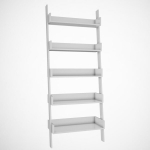 Eraldiseisev riiul Kalune Design Only, valge