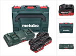 Aku Metabo, 18 V, 4 tk, topeltlaadijaga