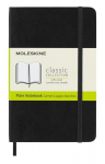 Moleskine Classic P m&auml;rkmik tavaline, pehme k&ouml;ide, must