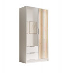 Kapp ADRK Furniture Neri 100, valge/liiva v&auml;rvi