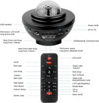 Star Sky projektor LED Galaxy lamp Bluetoothi &ouml;&ouml;valgus 21