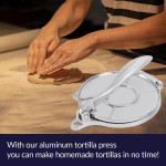 Mitmek&uuml;lgne Alumiiniumist Kook ja Pelmeenipress - Mittekleepuv, BPA-vaba K&ouml;&ouml;gividin Kaane ja Taigna Valmistamisel., S
