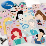8tk Disney Printsesside Kleebiste Komplekt - Veekindel, Matt Viimistlus