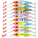 Premium Pika Heitega Minnow Kalastuslutt - 16.2cm/23g, Vastupidav ABS & Siid Materjal., 2#