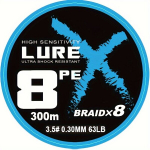 300m/328yd 8 Kiudu Punutud Kalap&uuml;&uuml;gijoon, Kulumiskindel Tugev Nailon., 8BRAID*300M*0,30m