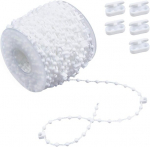 20 m vertikaalne rulookett, 89 mm liist, 5 plastikust pistikut