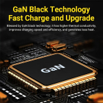 USB C Laadija 65W, Kiirlaadija GaN PD Adapter.