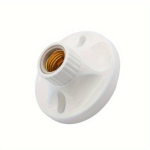 E27 Kruvi&uuml;mbrise &Uuml;mmargune Pirni Sokli Adapter, Standard Pirni Kuju, Juhtmega 85V-265V, 1/4tk Komplekt.