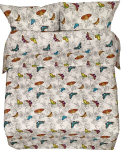 Laste voodipesu Butterfly 3 osaline, 100 x 135 cm