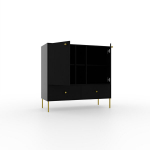 Kummut Furniture Tili 2D 2S 2P, must
