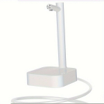 1tk Nutikas Lauaarvuti Veepump USB Laetav Dispenser, Baltas