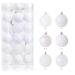 J&otilde;ulum&auml;nguasjade komplekt 36 tk M4, valge