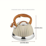 teekann, 3 l, juoda