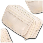 Beež pliiatsikott, kahekambriline organiseerija, koolitoru t&uuml;drukutele