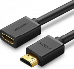 Ugreen HD107 HDMI -kaabel FullHD, 3D, 1 m, must