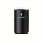 Kaasaskantav Ultraheli Niisutaja Nano Udu Tehnoloogiaga, 230mL USB-toitega., Juoda
