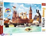 Pusle Trefl Funny Cities - Dogs In London, 1000 tk.