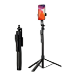 K&auml;eshoitav Selfie Stabilisaator, 360 Kraadi P&ouml;&ouml;ramine, 10m Juhtmevaba Kaugjuhtimispult.
