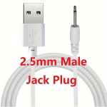 USB DC 2.5mm Mees Pistik Laadimiskaabel Adapter Vibraator Kingitus S&uuml;nnip&auml;eva/Jumala/Gf jaoks