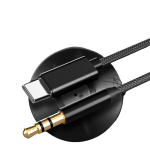 USB-C Kuni 3.5mm K&otilde;rvaklappide Adapter, U-Kilp DAC Digitaalne Muundur, Sobib Huawei/iPhone/Samsung/Xiaomi., Skaitmeninis modelis-juoda pynė