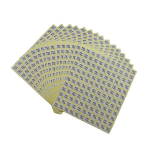 &Uuml;ks pakk riietusesuuruse kleebiseid, 15 lehte &uuml;mmargusi riietusekleebiseid, 14 suurust (XS/S/M/L/XL/XXL/XXXL) 1980 t&uuml;kki &uuml;he paki kohta (1.52 cm)., 7XL