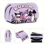 Sanrio Kuromi Suur Maht Pinal - Vastupidav Oxford Kangas, Stiilne Igap&auml;evane Kontoritarvikute Korraldaja, G6516-2