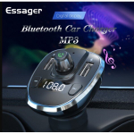 Essager "Dynamic" hall 3.4A Autolaadija 2xUSB-ga, FM Modulaatoriga ja USB M&auml;luseadmega