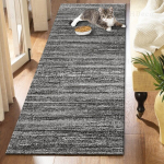 Kaasaegne hall pestav vaipkate, libisemiskindel., 60 x 180 cm (23,6 x 71 colio)
