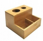 Smukee Bambus Organiser 18X18X12 Praktiline 803