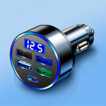 Kiirlaadimistelefon Kaasaskantav: PD USB Autolaadija Type C Adapteriga