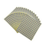 &Uuml;ks pakk riietusesuuruse kleebiseid, 15 lehte &uuml;mmargusi riietusekleebiseid, 14 suurust (XS/S/M/L/XL/XXL/XXXL) 1980 t&uuml;kki &uuml;he paki kohta (1.52 cm)., 8XL