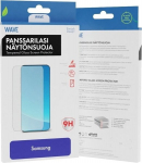 Lainekaitseklaas Full Cover, Samsung Galaxy S24 FE, must raam