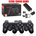 M&auml;ngukonsool Videom&auml;ngupulk 4K GD10 konsool 2.4G topelt juhtmevaba kontroller 40000 m&auml;ngud 128GB retrom&auml;ngud teleripoisile j&otilde;ulukink, 32GB 15000GAME