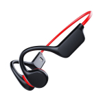 Must punased IPX8 veekindlad MP3-m&auml;ngija Sisseehitatud Bone Conduction k&otilde;rvaklapid