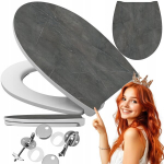 WC iste vabalt seisev reguleeritav marmor hall grafiit universaalne