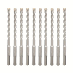 SDS Plus puurikomplekt, 10 vnt. 12,7/81,28 cm X 10,16 cm x 15,24 cm