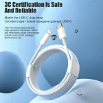 Kiire USB/PD Laadimiskaabel IPhone 14 13 12 11 Pro Max Tarvikud, 2 m
