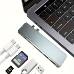 7-in-1 USB C Adapter 4K HDTV V&auml;ljundiga