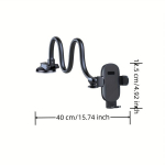 Tahke Auto Veoki Telefonihoidik 14-tollise Sookilp Pikaga Arsenaliga, T&ouml;&ouml;stusliku Vastupidavusega Mobiilihoidik, L&ouml;&ouml;gikindel Stabiliseerija Iminapp.