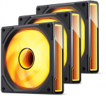 Jonsbo ZK-120B 3-Pack, ARGB, Black