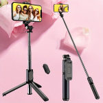 Selfie pulk (Selfie stick) Selfiepulga Statiiv Eemaldatav Juhtmevaba Kaugjuhtimispultiga Nutitelefonidele.