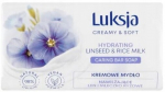 Luksja Kreemjas linaseep ja riisipiima seep 90g